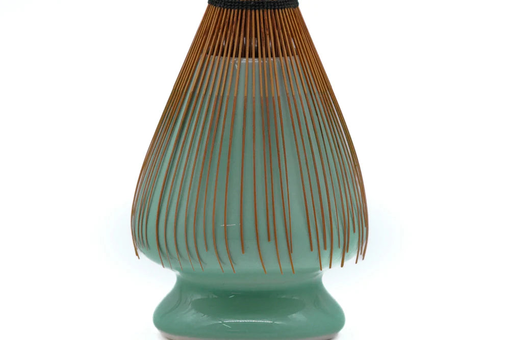 Japanese Kusenaoshi - Banko-yaki Matcha Whisk Holder
