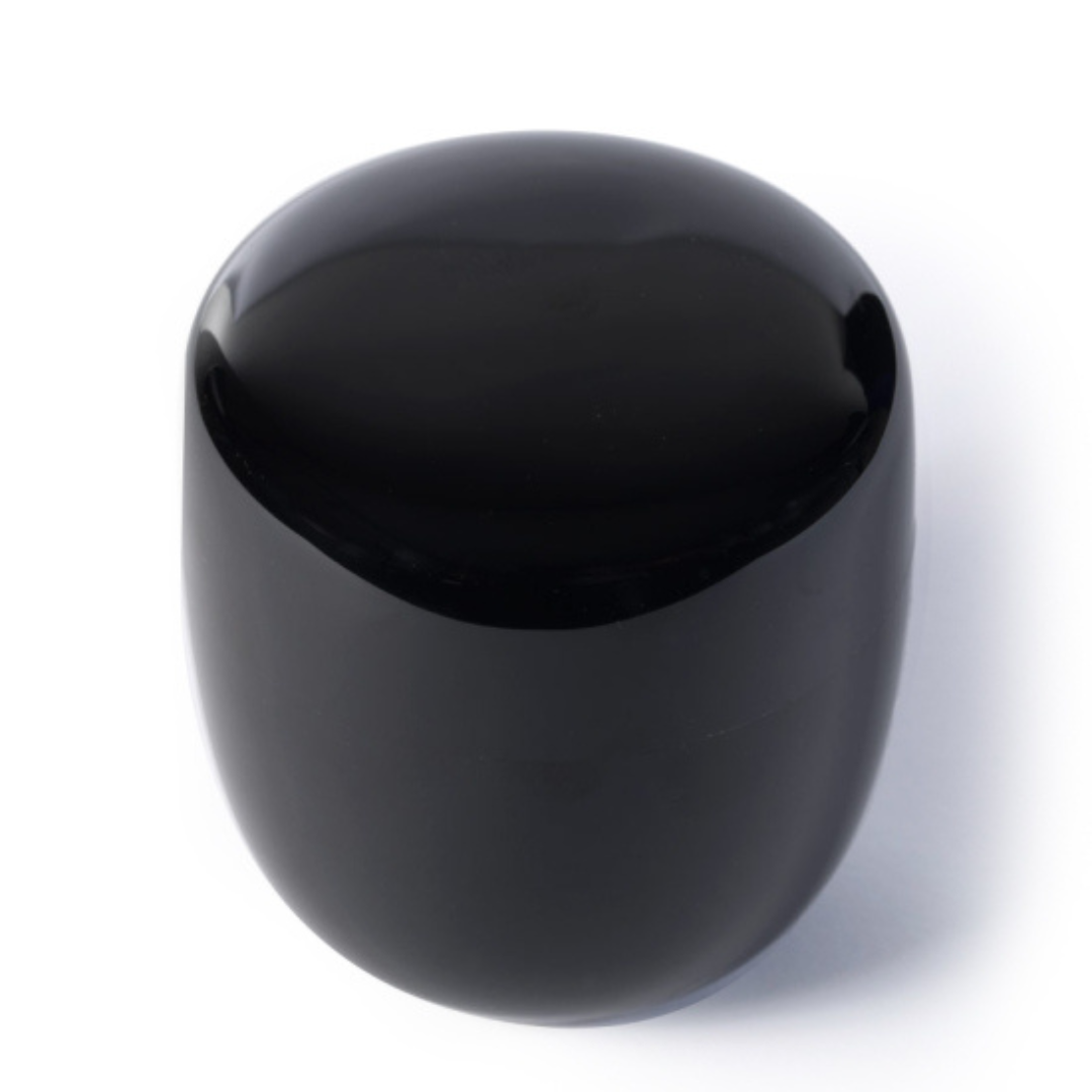 Handcrafted Black Matcha Natsume from Yamanaka Onsen