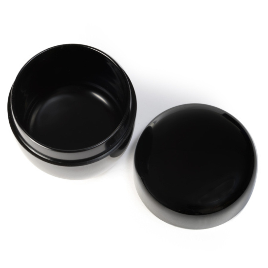 Handcrafted Black Matcha Natsume from Yamanaka Onsen